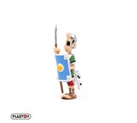 Plastoy Astérix Figura Romain morso da Idéfix - PVC - 7 cm