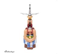 Plastoy Astérix Figura Totem Astérix, Obélix e Idéfix - Resina - 40 cm