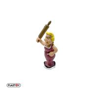 Figura - Asterix: Plastoy - Mini Figure Beniamina Con Mattarello Altezza 6,5 Cm