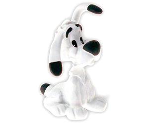 Plastoy Asterix Figurina Idefix seduto - Resina - 4 cm