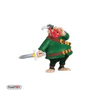 Plastoy Asterix Figurine Pirata Barba Rossa - PVC - 6 cm