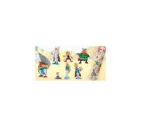 PLASTOY ASTERIX GALLIC VILLAGE TUBE 7 FIGURES FIGURA