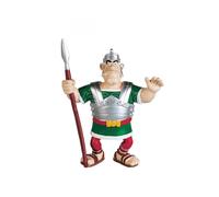 Plastoy Statuina, Serie Obelix e Asterix, Legionario con lancia, 8 cm, multicolore