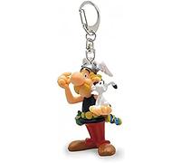 Plastoy Portachiavi Asterix e Idefix – Plastica 11 cm Multicolore