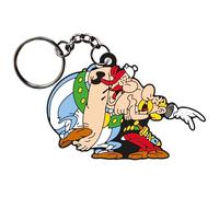 Plastoy Portachiavi in gomma Asterix e Obelix Ridendo (2023) M