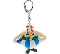 Plastoy Asterix Portachiavi Obelix che si tiene i pantaloni - Plastica - 13 cm