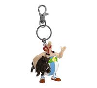 Plastoy Asterix Portachiavi Obelix che trasporta un cinghiale - Plastica - 14 cm