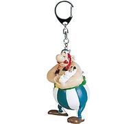 Plastoy Portachiavi Obelix che tiene Idefix 60