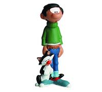Plastoy Collectible Figurine Gaston Lagaffe with His Cat 62106 (2020)
