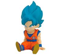 Plastoy Son Goku Super Saiyan Blue Dragon Ball Piggy Bank 18 Cm Arancione