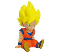 Plastoy Son Goku Super Saiyan Dragon Ball Piggy Bank 18 Cm Giallo