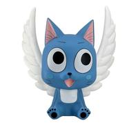 Plastoy Fairy Tail Salvadanaio Happy con ali spiegate - Plastica - 19 cm