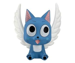 Plastoy Fairy Tail Salvadanaio Happy con ali spiegate - Plastica - 19 cm