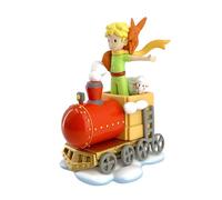 Plastoy Figura Il Piccolo Principe e i suoi amici nel treno Nero Small 040455