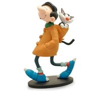 Plastoy Gaston Lagaffe Figurina Gaston Duffle Coat - Resina - 18 cm