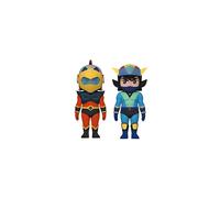 Plastoy - GOLDORAK - Piattino e Goldorak - Set di Spazer e Grendizer in piedi