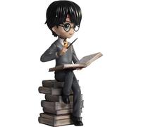 Plastoy – Figura in PVC Harry Potter (Harry con pila di grimori) – 24 cm