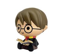 Plastoy Harry Potter Chibi Piggy Bank With Spell Book 16 Cm Marrone