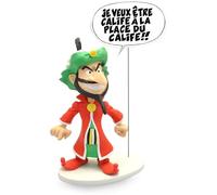 Plastoy Iznogoud Figurina Iznogoud collezione Bulles "Voglio essere califfo al posto del califfo!!" - Resina - 18 cm