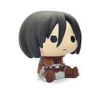 Plastoy 80075 Mini Salvadanaio Attacco dei Giganti Chibi Mikasa