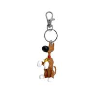 Plastoy Lucky Luke Portachiavi Rantanplan seduto - Plastica - 12 cm