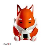 Plastoy Mogu Pets Figurina Kitsune Onigri - Plastica - 15 cm