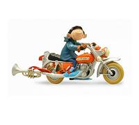 Plastoy Moto Gaston Lagaffe Figurina, Multicolore, 305