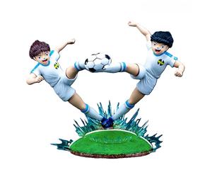 Plastoy Olive e Tom Statuetta Olivier Atton e Ben Becker Golden Twin Shoot - Resina - 32 cm