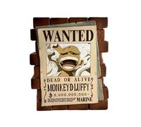 Plastoy - Salvadanaio One Piece : Poster Wanted Luffy