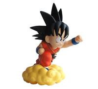 Plastoy SAS Anime,Dragon Son Goku su Cloud Piggy Bank 22Cm, Multicolore, Taglia Unica, PLA80108