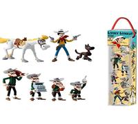 Plastoy SAS PLA70387 Lucky Luke: Tube Lucky Luke, 7 Figures