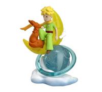 Plastoy Statuetta Il Piccolo Principe E La Volpe sulla Luna
