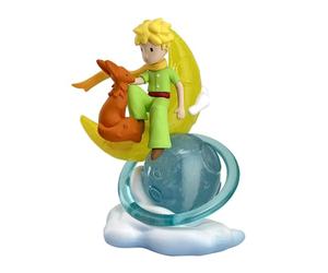 Plastoy Statuetta Il Piccolo Principe E La Volpe sulla Luna