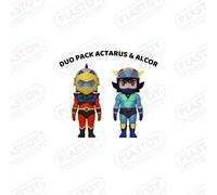 Goldrake: Plastoy - Alcor + Actarus (Set 2 Mini Figure) -