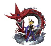 Plastoy Yu-Gi-Oh! Figurina Yami Yugi e Slifer - Plastica - 50 cm