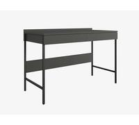 PLATAN ROOM Scrivania 90/120x55 - Moderno stile loft con cassetti - Scrivania con gambe in metallo - Cashmere, antracite o rovere artisano - Effetto antiscivolo (antracite, 120x55)