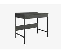 PLATAN ROOM Scrivania 90/120x55 - Moderno stile loft con cassetti - Scrivania con gambe in metallo - Cashmere, antracite o rovere artisano - Effetto antiscivolo (antracite, 90x55)