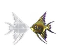 Platax Teira Silicone Resin Mold - 3D Sea Animal Epoxy Casting Mould for Crafts, Wall Hanging, Tabletop Displays | Large Size Flexible Mold for Easy Demolding, Fish Sculpture Art for Home Decor