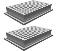 Plate Adapter for Semi-Skirted PCR Plates Compatible with SBS Systems