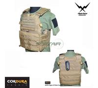 Plate Carrier 6094 Type A Vest Coyote Brown Flash Force Ind. (ffi-6z94-cb-2013)