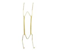 Plate Hanger - Plate Holders For Wall - Golden Iron Wall Hanger Holders, Household Wall Displaying Rack, Multifunctional Invisible Wire Plate Wall Hanger For Clock, Umbrella, Key, Bag