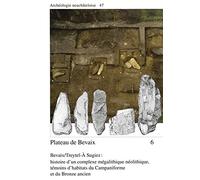 Plateau de Bevaix 6: Bevaix/Treytel-À Sugiez : histoire d'un complexe mégalithique néolithique, témoins d'habitats du Cam