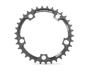 Plateaux MTB extérieur 5 branches Miche Super11 Camp.11V.Int.110 BCD Argenté