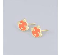 -Plated Earrings Rat Cow Tiger Dragon Snake Horse Sheep Monkey Chicken Natal Year Earrings Monkey