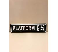PLATFORM 9 3/4 Street/Road Name Sign! Choice of Colors! New Home Decor Cartello stradale 10 x 40 cm
