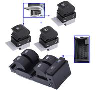 Platine Alzacristalli Anteriore Audi A3 A6 C5 4B0959855 4B0959851B + 3 Pulsanti