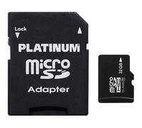 Platinum 177332 Scheda microSDHC 32 GB Class 10 incl. Adattatore SD
