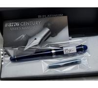 PLATINUM #3776 CENTURY CHARTRES BLUE Rodio PNB-18000CR M-nib con convertitore