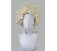 Platinum blonde Marie Antoinette style wig: Marie platinum blonde #1001