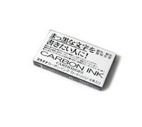 Platinum Carbon - Set di 3 cartucce di inchiostro per penna, confezione da 4, colore: Nero